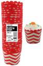 Baking Cups - Chevron Red